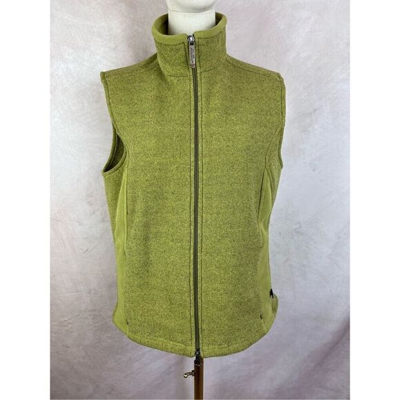 Green Woolrich Vest Women’s Size Large - Picture 1 of 6